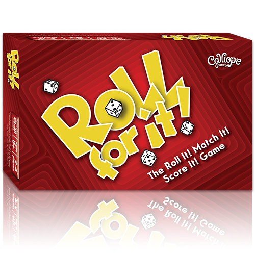 CLP123 Roll for It Dice Game: Red Edition published by Calliope Games