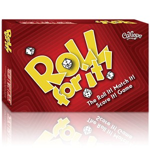 CLP123 Roll for It Dice Game: Red Edition published by Calliope Games