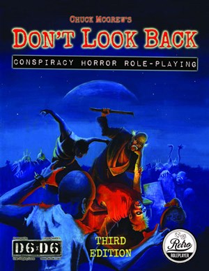 CMGDLB33001 Don't Look Back RPG: Conspiracy Horror Roleplaying published by d6xd6