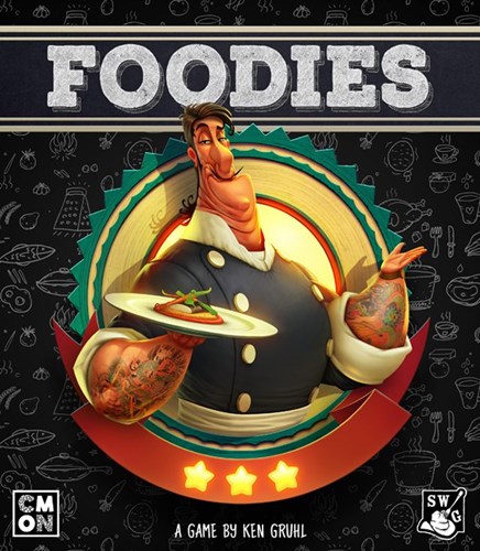 CMNFDS001 Foodies Board Game published by CoolMiniOrNot
