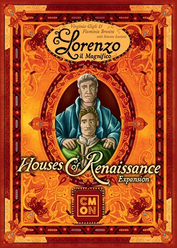 CMNLRZ002 Lorenzo Il Magnifico Board Game: Houses Of Renaissance Expansion published by CoolMiniOrNot