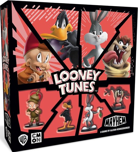 CMNLTM001 Looney Tunes Mayhem Board Game published by CoolMiniOrNot