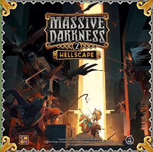 CMNMD015 Massive Darkness 2 Board Game: Hellscape published by CoolMiniOrNot