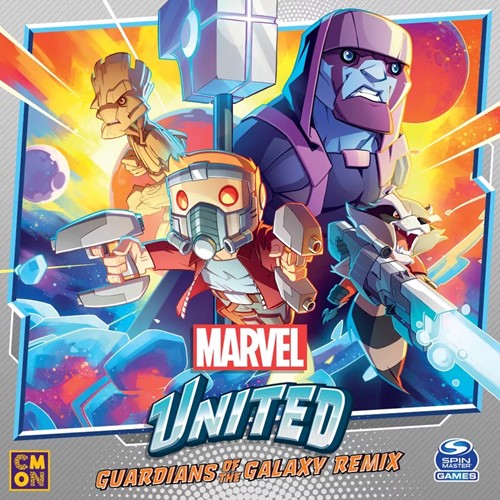 CMNMUN005 Marvel United Board Game: Guardians Of The Galaxy Remix Expansion published by CoolMiniOrNot