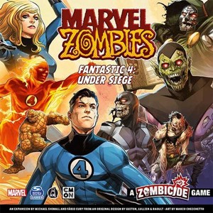 CMNMZB004 Marvel Zombies Board Game: Fantastic Four Under Siege Expansion published by CoolMiniOrNot