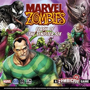 2!CMNMZB006 Marvel Zombies Board Game: Clash Of The Sinister Six Expansion published by CoolMiniOrNot