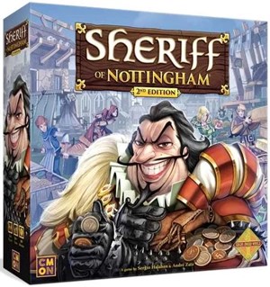 CMNSHF004 Sheriff Of Nottingham Card Game: 2nd Edition (Revised) published by CoolMiniOrNot