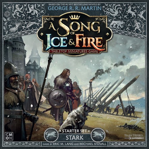 CMNSIF001A Song Of Ice And Fire Board Game: Stark Starter Set published by CoolMiniOrNot