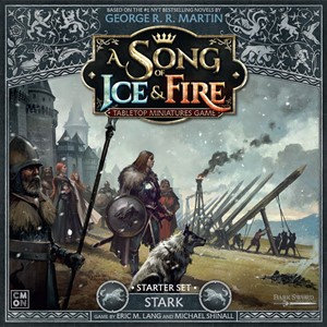 CMNSIF001A Song Of Ice And Fire Board Game: Stark Starter Set published by CoolMiniOrNot
