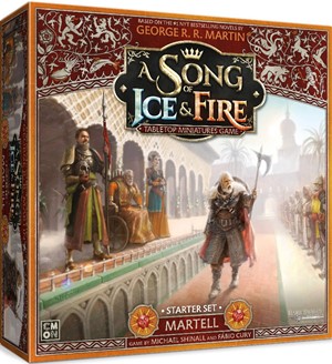 2!CMNSIF007 Song Of Ice And Fire Board Game: Martell Starter Set published by CoolMiniOrNot