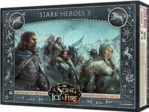 CMNSIF115 Song Of Ice And Fire Board Game: Stark Heroes 3 Expansion published by CoolMiniOrNot