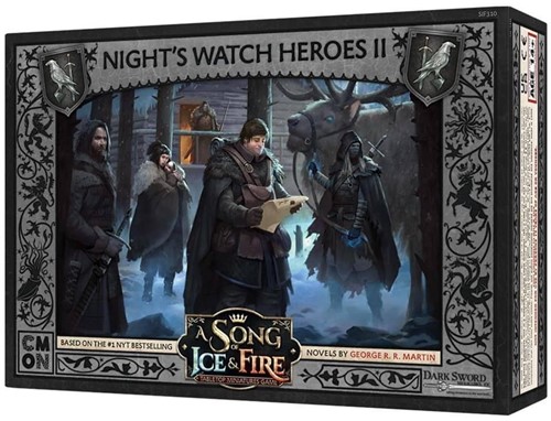 CMNSIF310 Song Of Ice And Fire Board Game: Night's Watch Heroes Box 2 Expansion published by CoolMiniOrNot