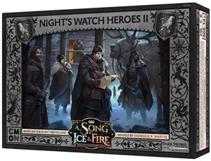 2!CMNSIF310 Song Of Ice And Fire Board Game: Night's Watch Heroes Box 2 Expansion published by CoolMiniOrNot