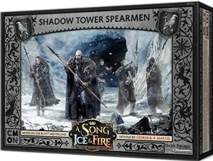 2!CMNSIF313 Song Of Ice And Fire Board Game: Shadow Tower Spearmen Expansion published by CoolMiniOrNot