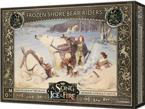 2!CMNSIF414 Song Of Ice And Fire Board Game: Free Folk Frozen Shore Bear Riders Expansion published by CoolMiniOrNot