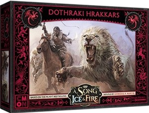 CMNSIF604 Song Of Ice And Fire Board Game: Dothraki Hrakkars Expansion published by CoolMiniOrNot