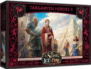 2!CMNSIF615 Song Of Ice And Fire Board Game: Targaryen Heroes #3 Expansion published by CoolMiniOrNot