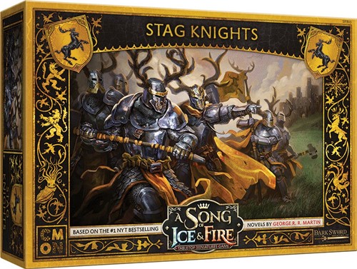 CMNSIF803 Song Of Ice And Fire Board Game: Baratheon Stag Knights Expansion published by CoolMiniOrNot