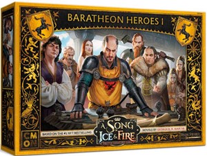 CMNSIF809 Song Of Ice And Fire Board Game: Baratheon Heroes Box 1 Expansion published by CoolMiniOrNot