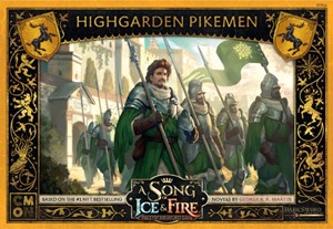 CMNSIF814 Song Of Ice And Fire Board Game: Highgarden Pikemen Expansion published by CoolMiniOrNot