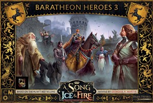 2!CMNSIF815 Song Of Ice And Fire Board Game: Baratheon Heroes 3: Highgarden Pikemen published by CoolMiniOrNot
