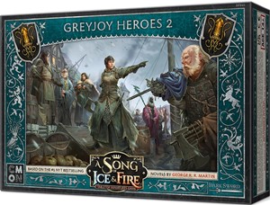 CMNSIF910 Song Of Ice And Fire Board Game: Greyjoy Heroes #2 Expansion published by CoolMiniOrNot