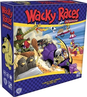 CMNWRA001 Wacky Races Board Game published by CoolMiniOrNot