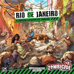 2!CMNZCD013 Zombicide Board Game: 2nd Edition Rio Z Janeiro Expansion published by CoolMiniOrNot