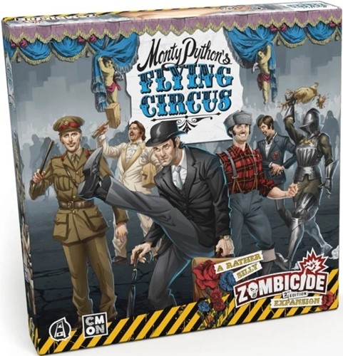 CMNZCDPR18 Zombicide Board Game: 2nd Edition Monty Python's Flying Circus Expansion published by CoolMiniOrNot