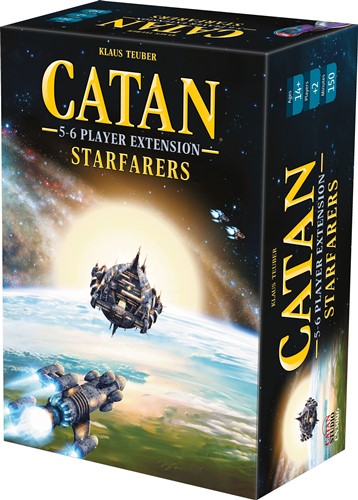CN3006 Catan Board Game: Starfarers 5-6 Player Extension published by Catan Studios