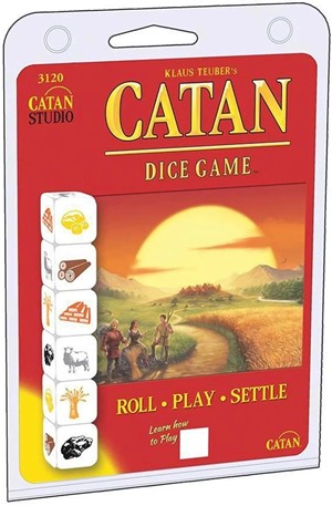 3!CN3120 Catan Dice Game: Clamshell Edition published by Catan Studios