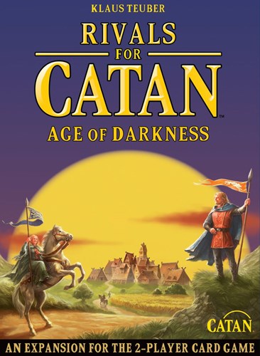 CN3135 The Rivals For Catan Card Game: Age Of Darkness Expansion published by Catan Studios