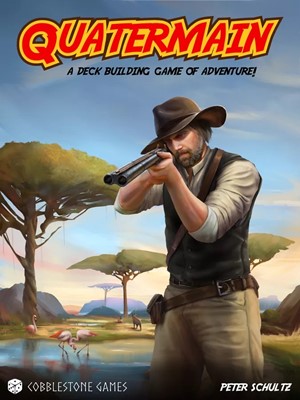 COBQ01 Quatermain: A Deck-Building Card Game published by Cobblestone Games