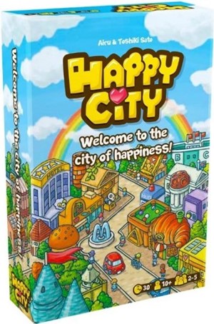 2!COGHC01 Happy City Card Game published by Cocktail Games