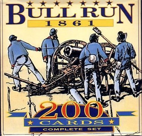 COL3705 Dixie Card Game: Bull Run 1861 200 Card Complete Set published by Columbia Games