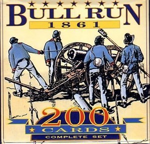COL3705 Dixie Card Game: Bull Run 1861 200 Card Complete Set published by Columbia Games