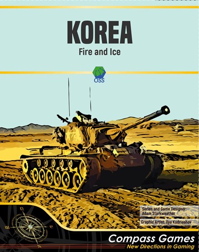 COM1059 Korea: Fire And Ice published by Compass Games