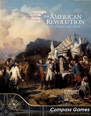 COM1061 Commands and Colors Board Game: The American Revolution: Tricorne Expansion 1 published by Compass Games