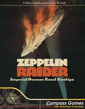 COM1080 Zeppelin Raider: Imperial German Naval Airships published by Compass Games
