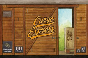 COM2002 Cargo Express Board Game published by Compass Games