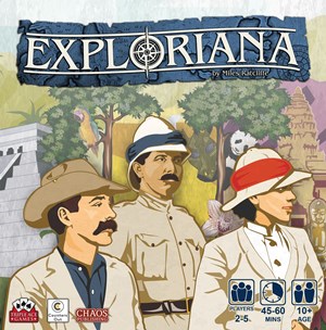 CPEXP01 Exploriana Card Game published by Chaos Publishing