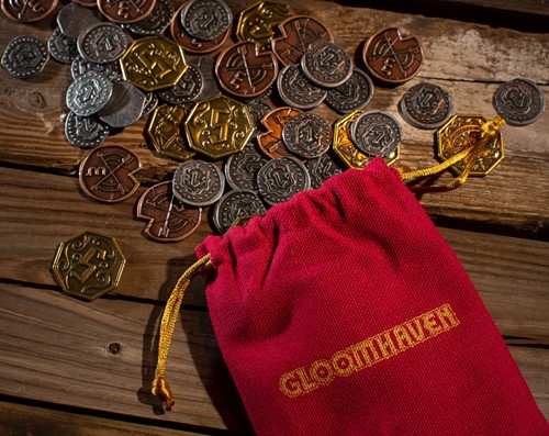 Gloomhaven Board Game: Metal Coin Upgrade