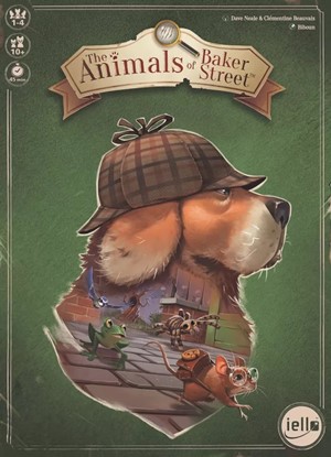 CSGANIMALSBAKER Animals Of Baker Street Board Game published by Iello