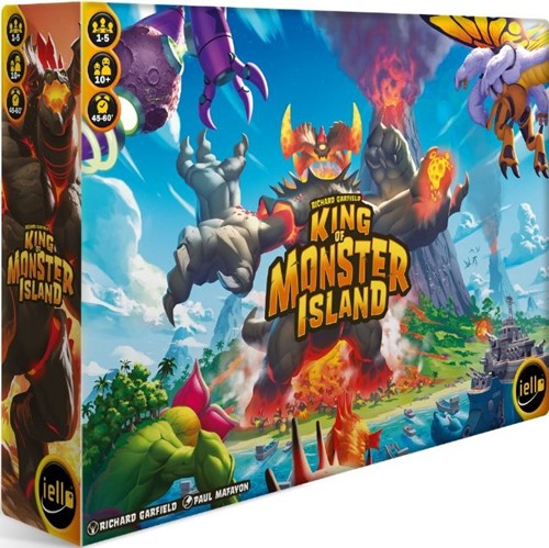 CSGKOTMI King of Monster Island Board Game published by Iello