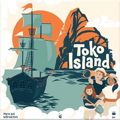 CSGTOKO Toko Island Board Game published by Helvetiq