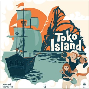 2!CSGTOKO Toko Island Board Game published by Helvetiq
