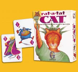 CSP0204 Rat-A-Tat-Cat Card Game published by Gamewright