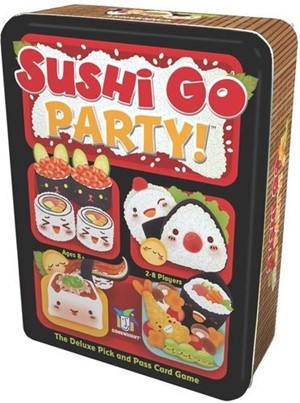 CSPSUSHIP Sushi Go Party Card Game published by Gamewright