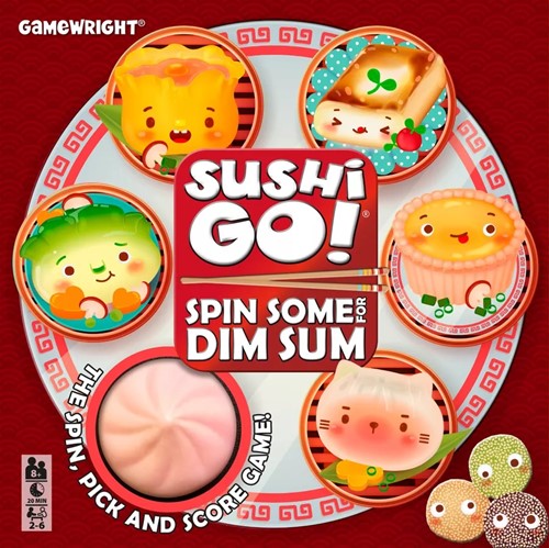 CSPSUSHISPIN Sushi Go: Spin Some Dim Sum Card Game published by Gamewright
