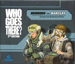 2!CSWGT003BARC Who Goes There Board Game: Barclay And Benning Expansion published by Certifiable Studios